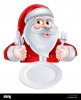 une-illustration-cartoon-de-noel-du-pere-noel-pret-pour-son-repas-de-noel-f4w405.jpg